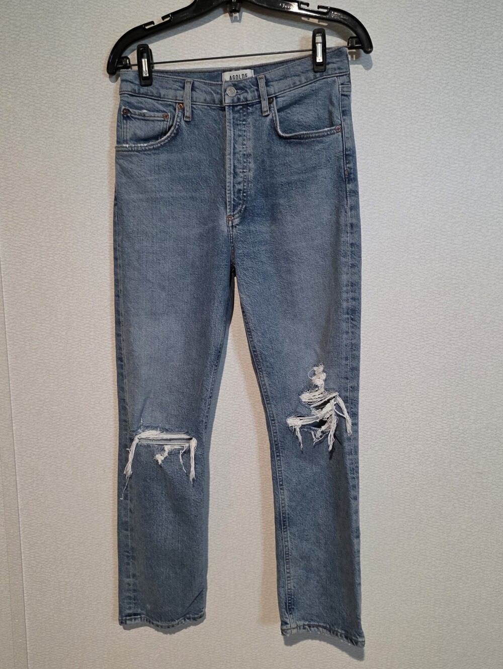 Agolde Riley High Rise Straight Jeans Size 27